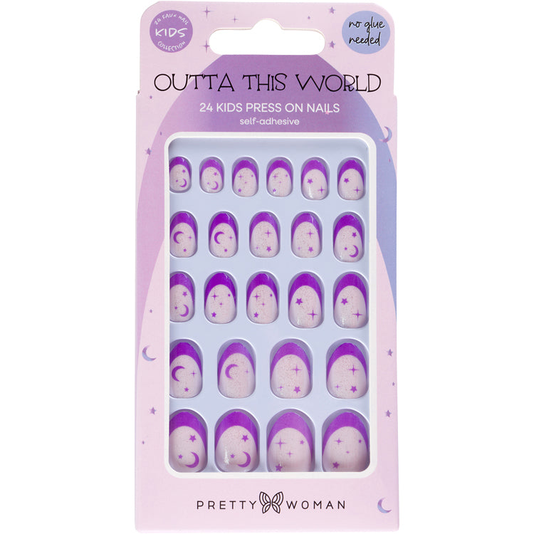 OUTTA THIS WORLD Press on Nails for Kids