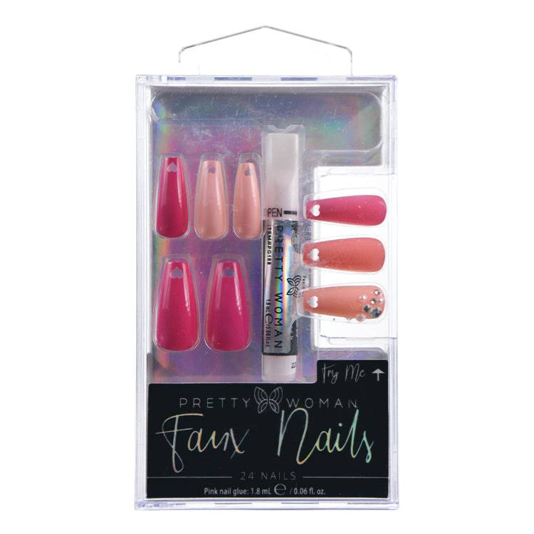 PRETTY WOMAN "TRY ME" FAUX NAILS - PWVJN539 - Pretty Woman NYC