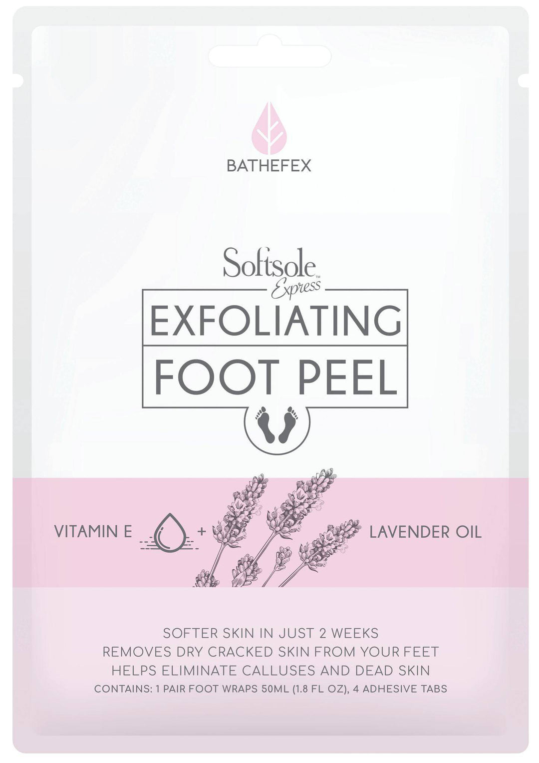 BATHEFEX SOFTSOLE EXPRESS EXFOLIATING FOOT PEEL - Pretty Woman NYC