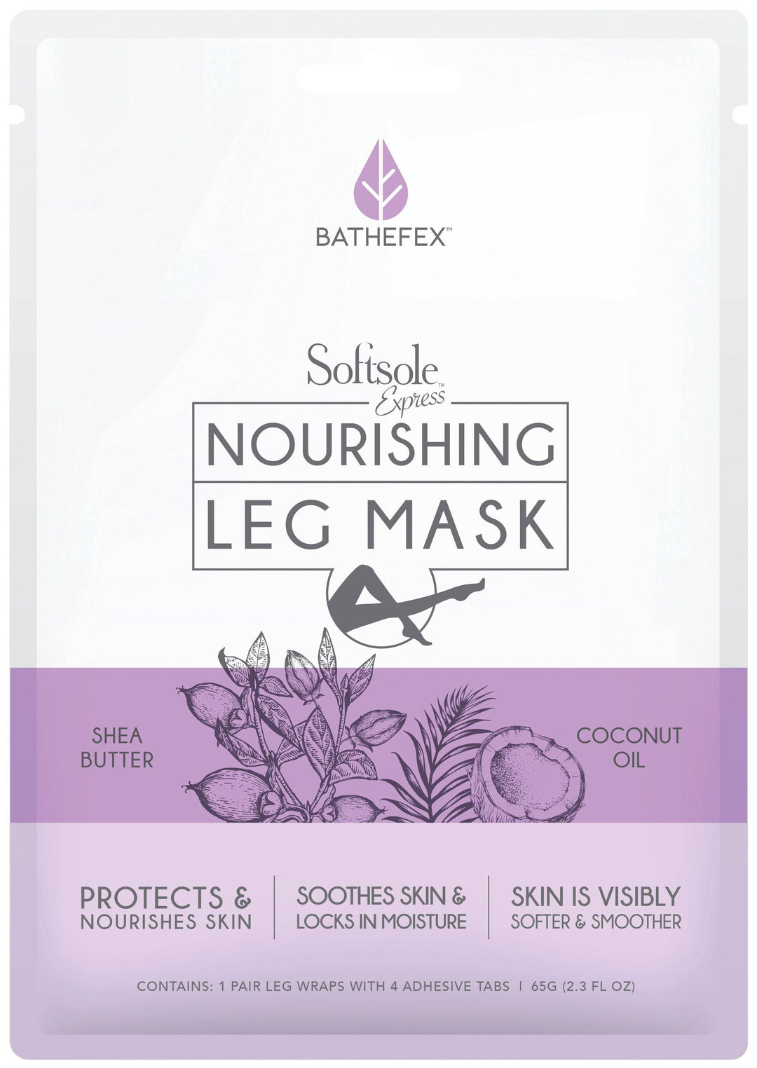 BATHEFEX SOFTSOLE EXPRESS NOURISHING LEG MASK - Pretty Woman NYC