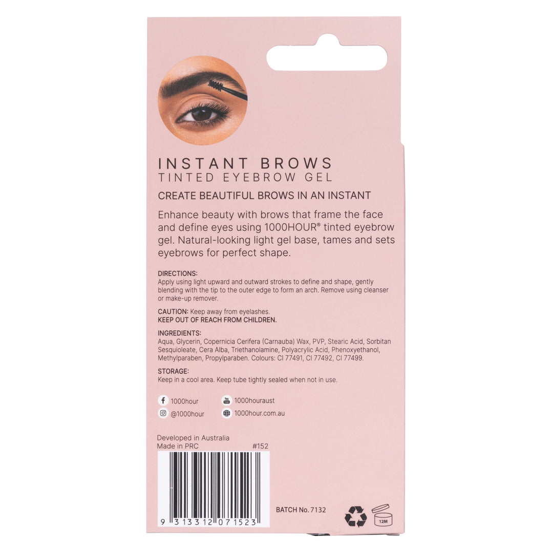 Instant Brow Mascara - Black/Dark Brown