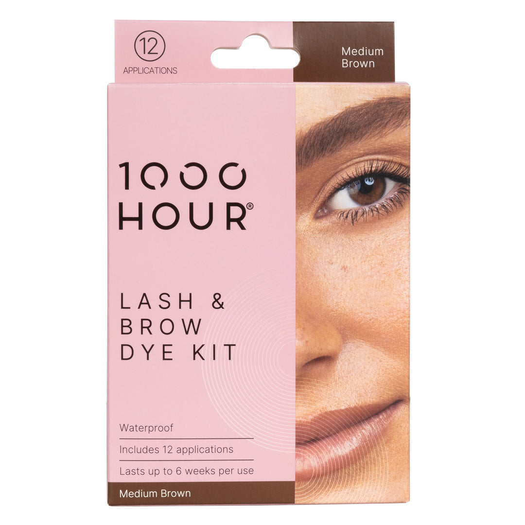 LASH & BROW DYE KIT - MEDIUM BROWN - Pretty Woman NYC