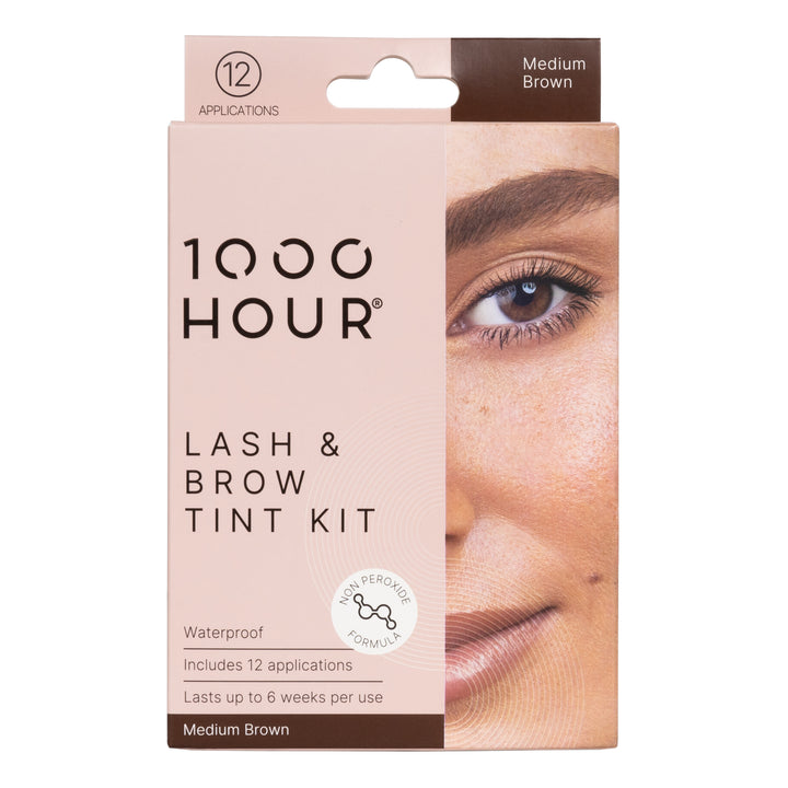 1000Hour Lash & Brow Tint Kits - Medium Brown