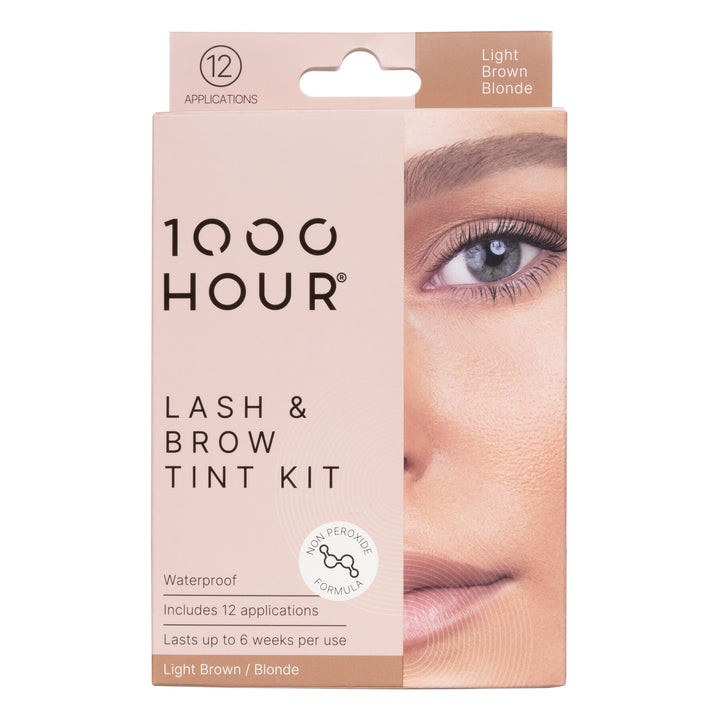 1000Hour Lash & Brow Tint Kits  - Light Brown Blonde