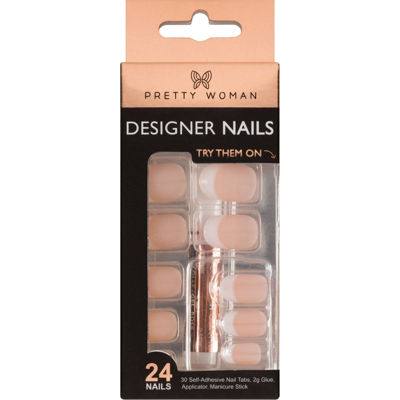 Pretty Woman 24 Designer Nail Kit - FD0058-1 - Pretty Woman NYC