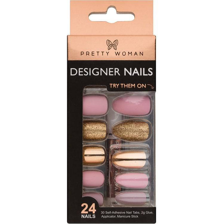 Pretty Woman 24 Designer Nail Kit - PEMN025 - Pretty Woman NYC