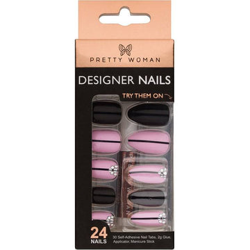 Designer Nails | Collection | 24 Nail Kit | Pretty Woman NYC