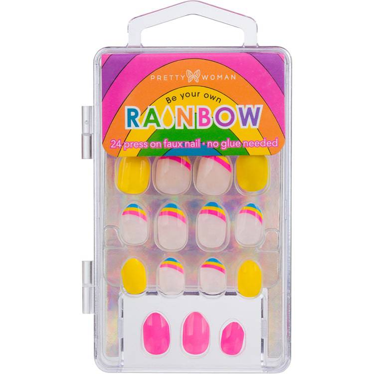 RAINBOW KIDS FAUX NAILS - Pretty Woman NYC