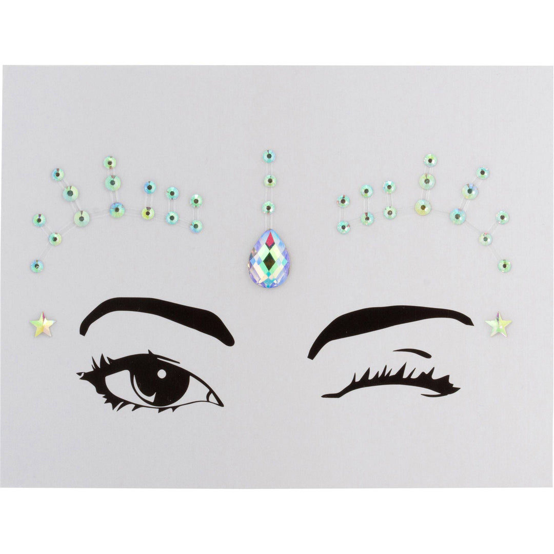 Iridescent Face Gem Star - Pretty Woman NYC